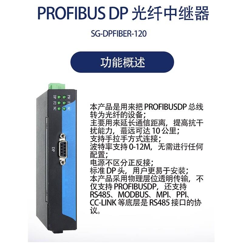 Profibus DP 光纤中继器