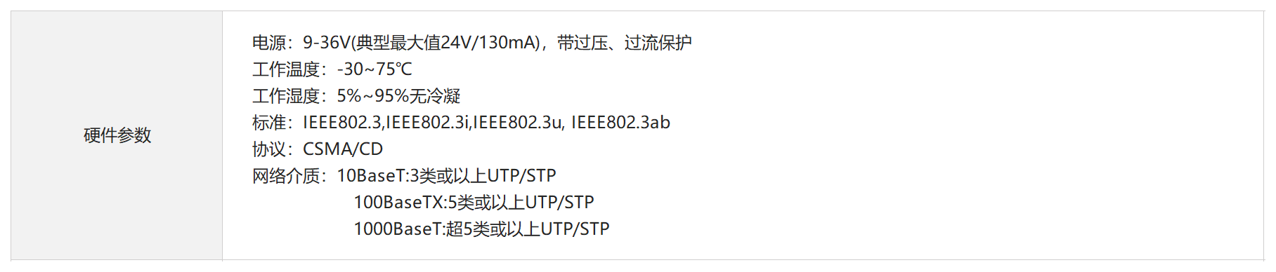 八口千兆工业交换机
