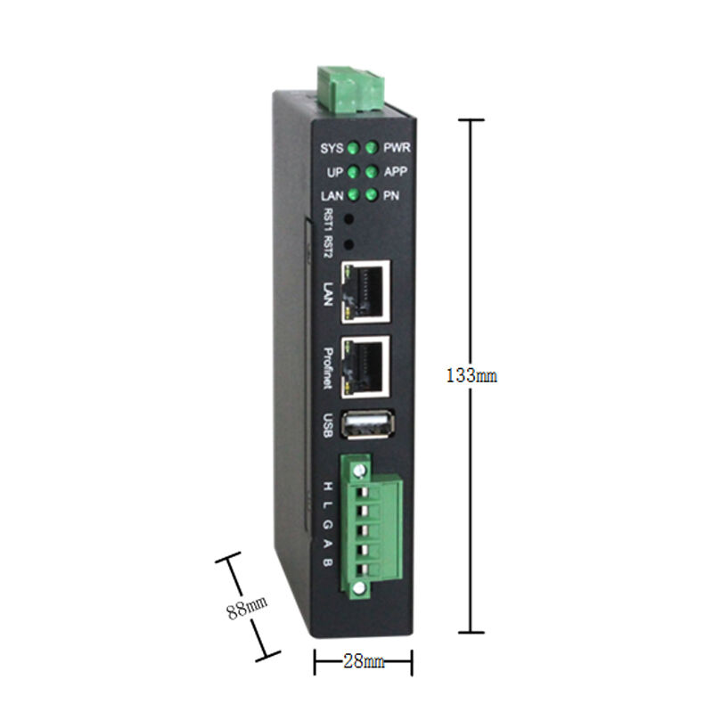 ModbusTCP 转 Profinet 主站网关